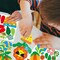 24-Piece Spring Flower Craft Kit for Kids – DIY Make Your Own Flower Pot Art Set, Hanging Ornaments for Preschool, Classroom, and Home Activities
